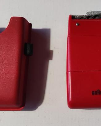Rasoio design Braun 5636 rosso per parti, leggere