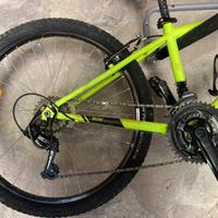 Mtb rockeider 500 24 pollici 9-12 anni