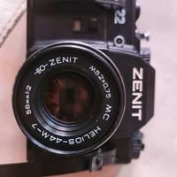 Zenit  122 + helios 44M-7