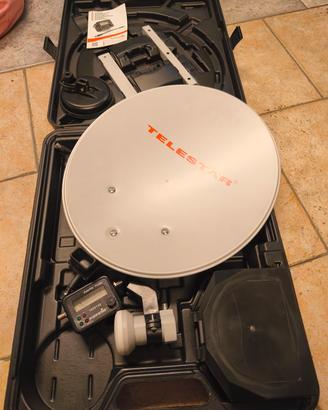valigetta con parabola TV 
