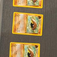 Pokemon carte kabuto 1 edizione fossil Ita