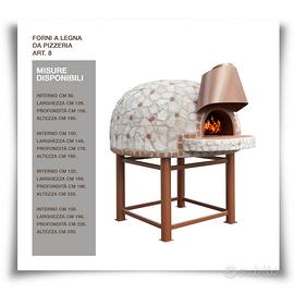 Forni a legna da giardino e pizzeria
