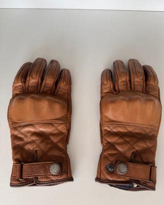 Guanti moto Triumph in pelle tg. 8/S