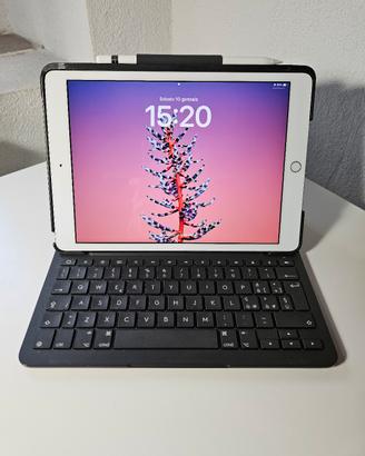 Ipad + Apple Pencil + Tastiera Logitech