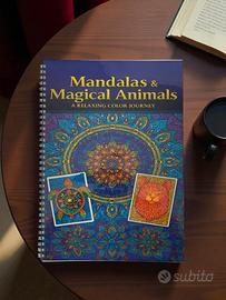 “Mandala & Magical Animals” libro da colorare