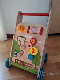 carrello primipassi gioco Lelin