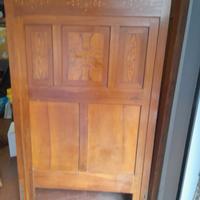 Testata letto legno