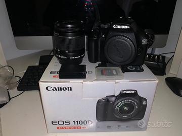Canon EOS 1100D con Obiettivo 18-55