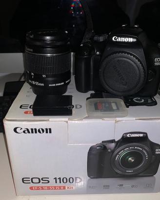 Canon EOS 1100D con Obiettivo 18-55