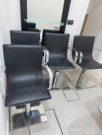 4 Poltrone Parrucchieri