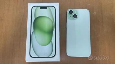 iPhone 15 256GB Verde - Batteria 91% Come nuovo