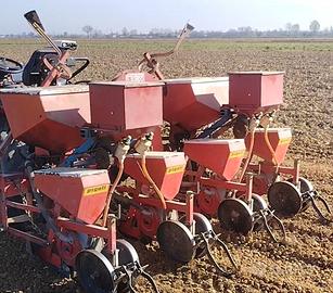 seminatrice pneumatica pronta all'uso 