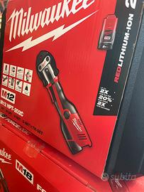 Pressatrice milwaukwe 12v nuova completa di ganasc