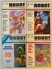 Lotto 5 Libri Robot Rivista Fantascienza 1976 Arme
