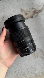 Nikon z 24-70mm f4 tenuta benissimo