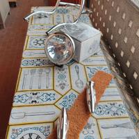 accessori moto custom: FARO, MANOPOLE, SISSY BAR