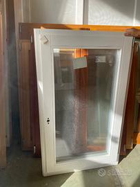 Finestra nuova artigianale legno 76x125 cm