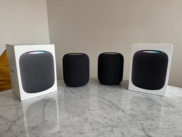 Coppia Apple HomePod 2ª gen scatola originale