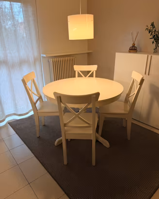 Tavolo IKEA ROSENTORP rotondo allungabile