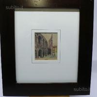 Arena quadro vecchia verona cornice pregiata epoc
