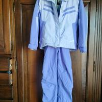 completo giacca pantaloni  sci Easy taglia cm 152