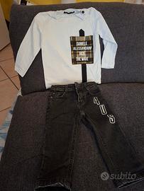 maglia + jeans bimbo 