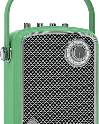 TOMPROAD Altoparlante Bluetooth Retrò 80W, Verde