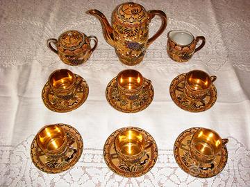 Servizi Porcellana Giapponese antiquariato 4