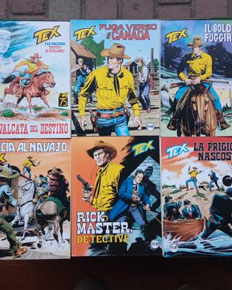 Fumetti TEX, nn. 755/782 (2023/'25) a 1 euro l'uno