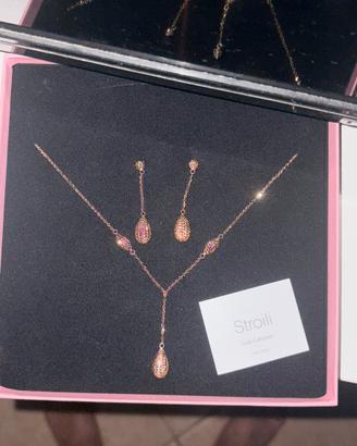 set collana e orcchini stroili