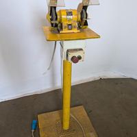 Coppia di smerigliatrici professionali a colonna