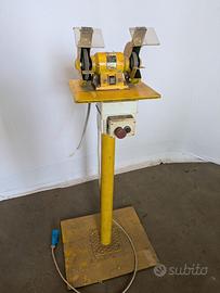 Coppia di smerigliatrici professionali a colonna