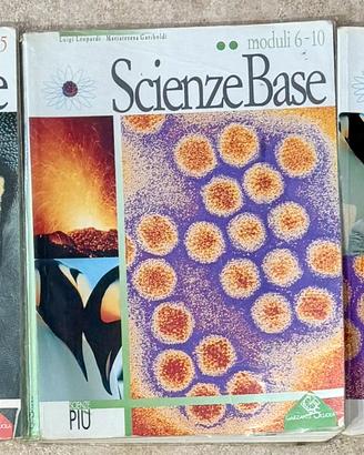3 libri di scienze base