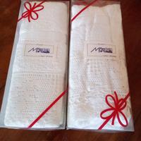 n° 2 set asciugamani Maver in spugna