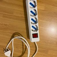 Prolunga multipresa 4 posti