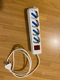 Prolunga multipresa 4 posti