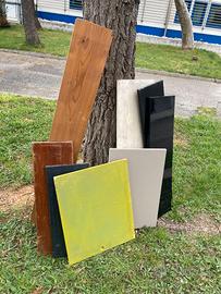 Mensole e tavole legno varie dimensioni