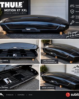 Thule Motion XT XXL - Box Tetto Auto Nero