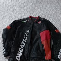 giacca moto ducati pelle 