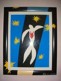 Henri Matisse 1947  serigrafia d'arte con cornice 