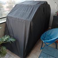 Tenda garage pieghevole