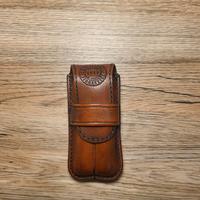 Porta Sigari Doppio Pineider Firenze - Vera Pelle