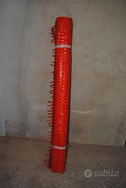 Rete rossa da cantiere H=150cm 10metri