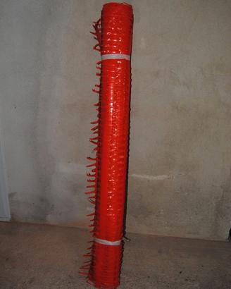 Rete rossa da cantiere H=150cm 10metri