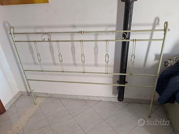 Testiera in ferro letto matrimoniale