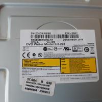 SAMSUNG Writer DVD SATA BLACK modello SH-224 DVD-R