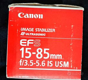 OBIETTIVO 15-85 CANON