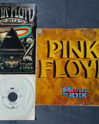 PINK FLOYD- LOTTO SEE EMILY PLAY PROMO+LP+PLACCA