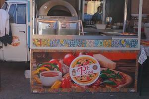 Pizzeria ambulante moto ape