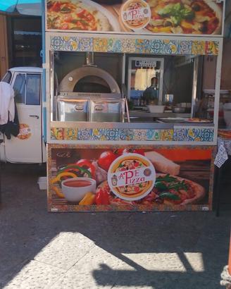 Pizzeria ambulante moto ape